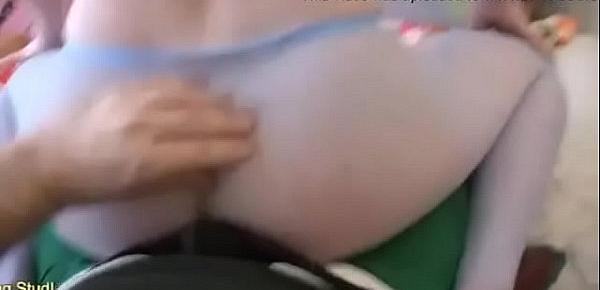  Megan Loxx Rubs Her Bubble Butt On A Old Guys Cock